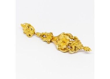 Georgian Gold Drop Earrings, Circa 1820