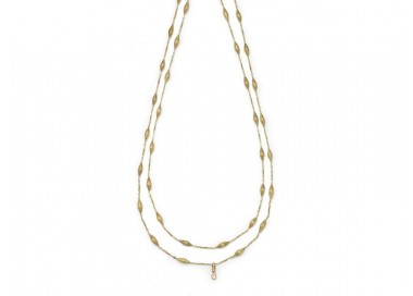 Vintage 14ct Yellow Gold Long Chain