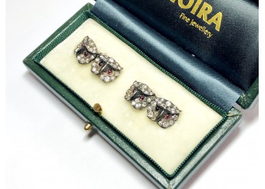 Diamond Owl Cufflinks