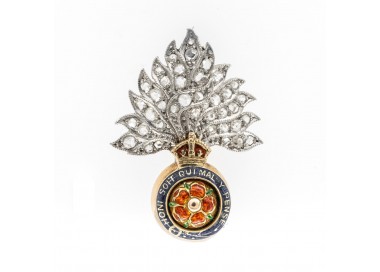 British Royal Fusiliers Badge, Circa 1935