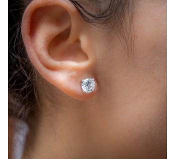 4.11ct Diamond Earrings