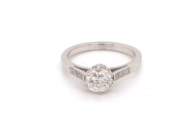 1.00ct Edwardian Cut Diamond Ring
