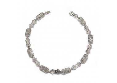 Early 20th Century French Diamond Necklace / Bracelets