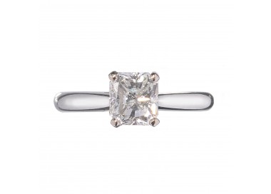 Radiant-Cut Diamond Ring, 1.01ct