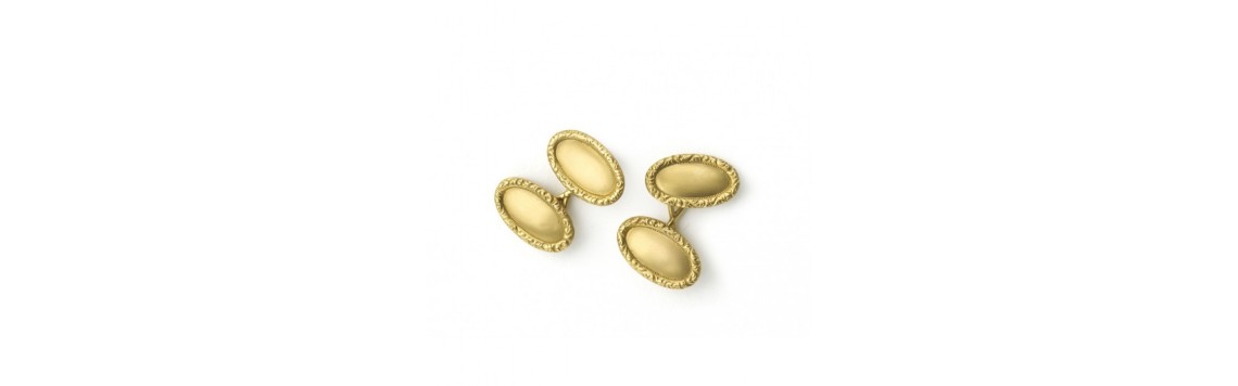 Gold Cufflinks / Dress-sets