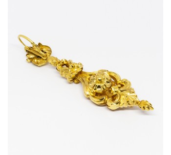 Georgian Gold Reversible Drop Earrings, Circa 1820