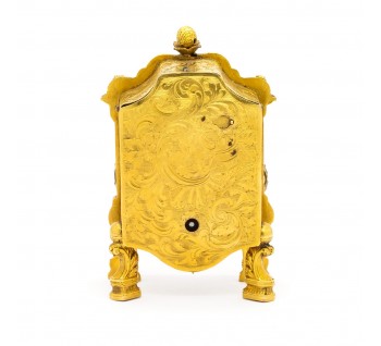 Antique Gold Clock, Circa 1840