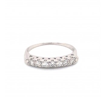 Diamond Half Eternity Ring, 0.30ct