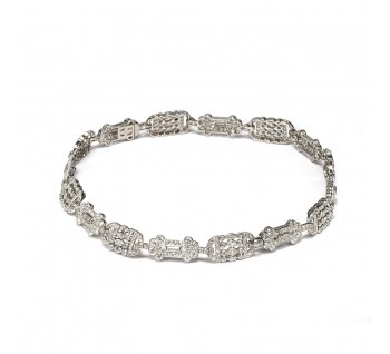 Early 20th Century French Diamond Necklace / Bracelets