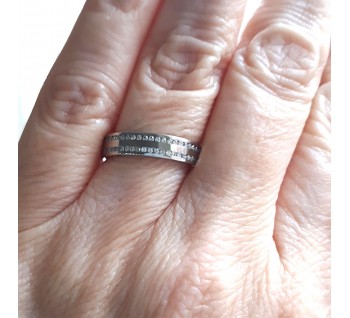 18ct White Gold Eternity / Wedding Ring
