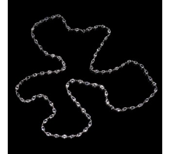 Briolette Diamond and White Gold Necklace, 36.83ct