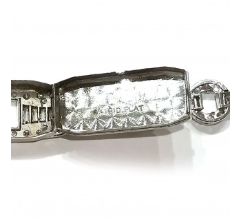 Art Deco Diamond and Platinum Cocktail Wristwatch, Circa 1925