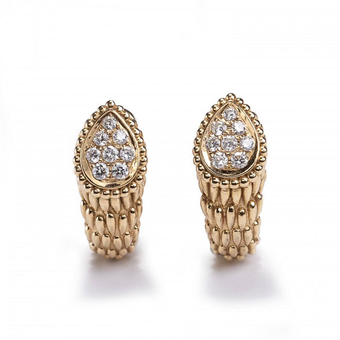 Boucheron "Serpent Bohème" Diamond Earrings