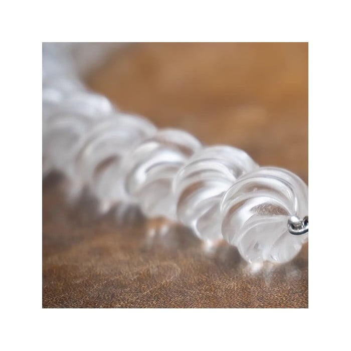 Carved Rock Crystal Necklace