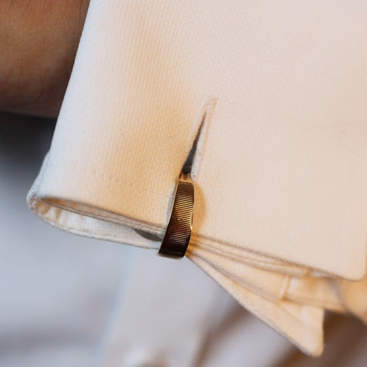 Van Cleef & Arpels Gold Stirrup Cufflinks, Circa 1960