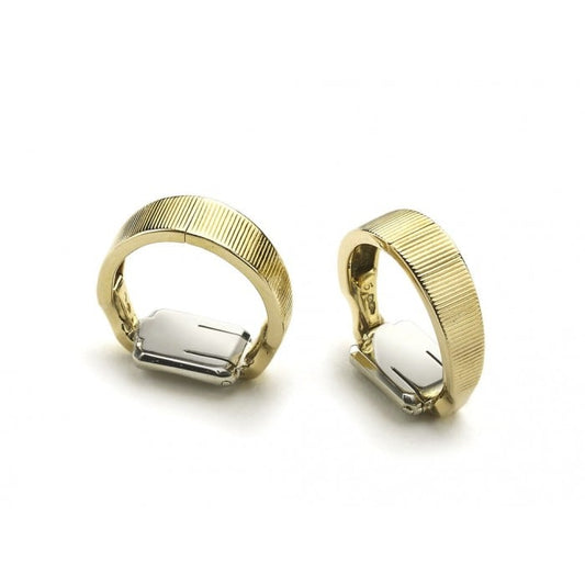 Van Cleef & Arpels Gold Stirrup Cufflinks, Circa 1960