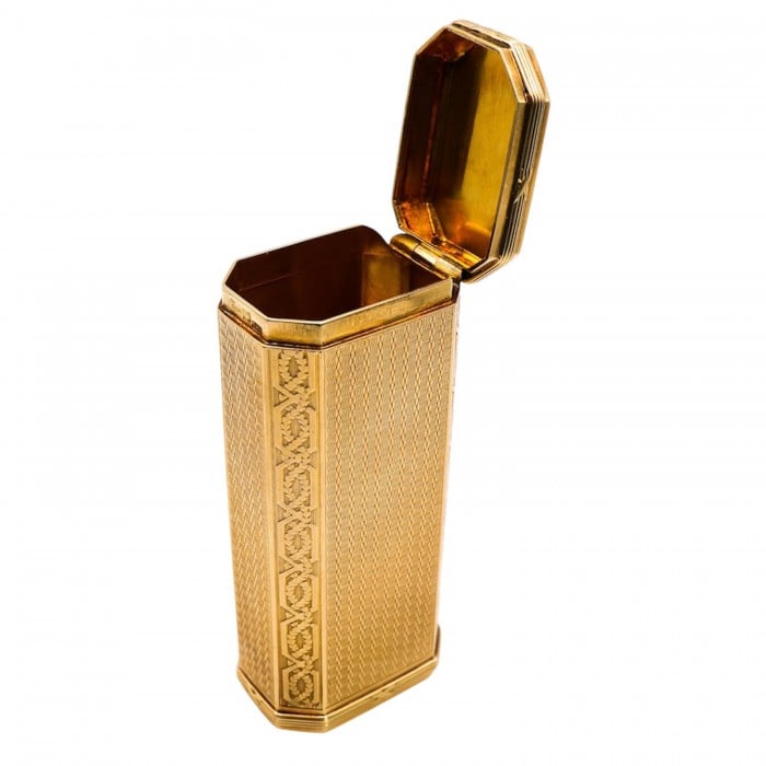 Vintage Canadian 14 Carat Gold Box, Circa 1935